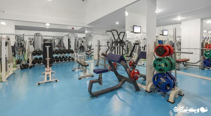 نمای سالن بدنسازی هتل مارمارا